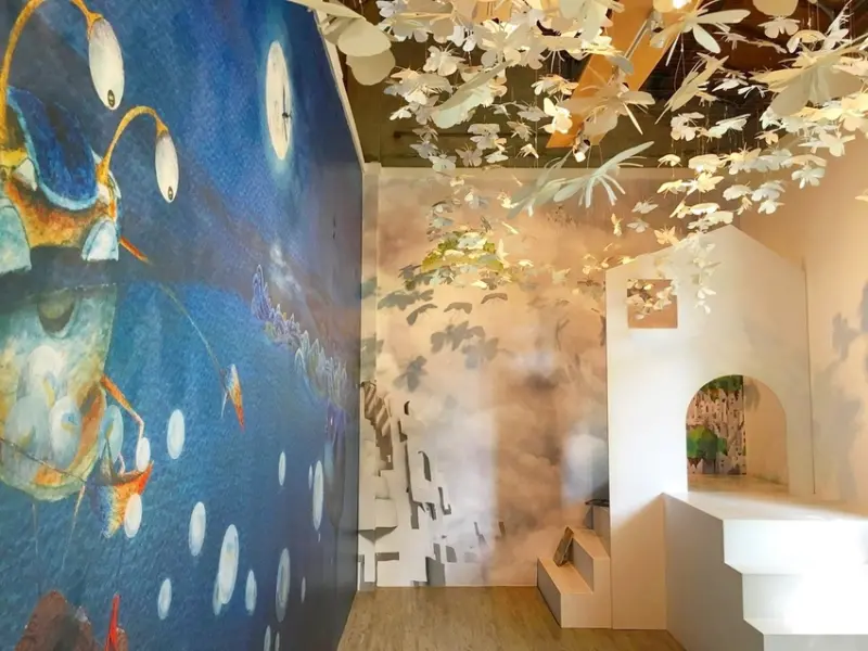 【旅遊】帶孩子免費聽故事&玩DIY~海灣繪本館專屬的親子夢想園地，大小朋友一起同樂拍照打卡樂悠遊