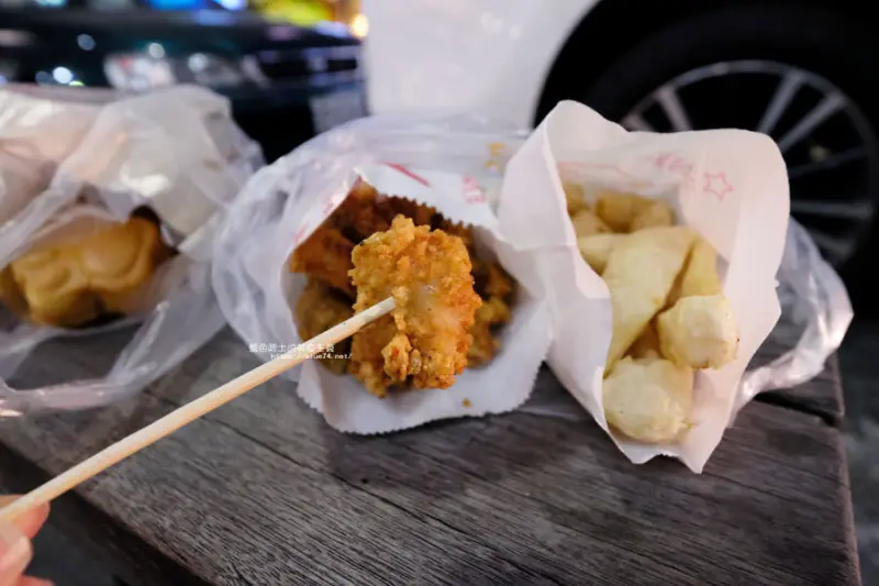 台中龍井│上海香酥雞-東海夜市商圈下午點心和消夜選擇 - 藍色起士的美食主義