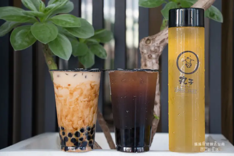 【台南飲料推薦】ＱＱ的丸子，濃郁的黑糖香~夏日必備!手炒黑糖系列飲品，咕溜咕溜就喝完了!丸子黑糖飲品冷泡茶 - 媽媽我想嫁去台南。四口的新生活!!