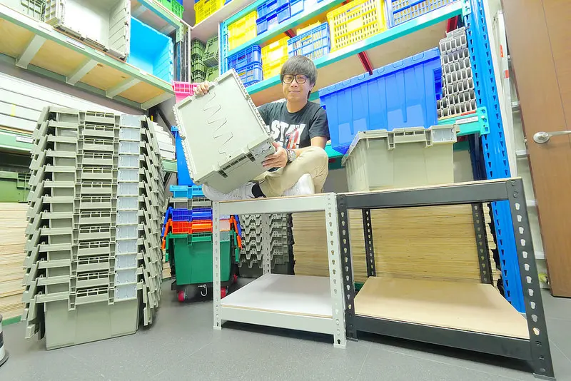 台中_蓮宬專業倉儲設備：各種收納倉儲設備這邊通通有！工廠直營專業設計製造物流箱 角鋼架 手推車應有盡有！