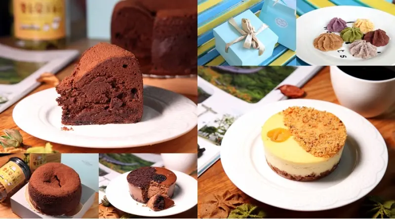 台南美食-芯芯要去【栗卡朵洋菓子工坊】五星級甜點竟然藏身在學甲的民宅裡?!法式經典巧克力蛋糕|天使與魔鬼重乳酪蛋糕|曲奇餅