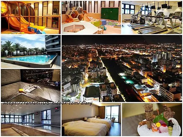 【羅東住宿推薦】村却國際溫泉酒店 一泊二食 #泡湯 #游泳池 #空中酒吧 #百萬夜景 親子住宿旅遊的好選擇