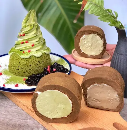 【金帛手製】台中最潮的甜點店｜霜淇淋｜鯛魚燒｜團購生乳捲