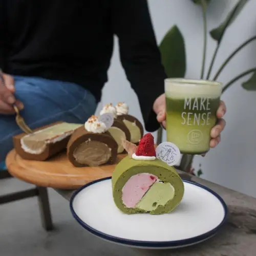 台中美食｜Kinber 金帛手製-台中西區文青甜點店，舞茶時光超吸睛