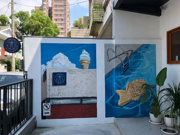 Ψ:Kinber金帛手製．巷弄間的日和．美味甜點搭上文青裝潢、好拍又好吃