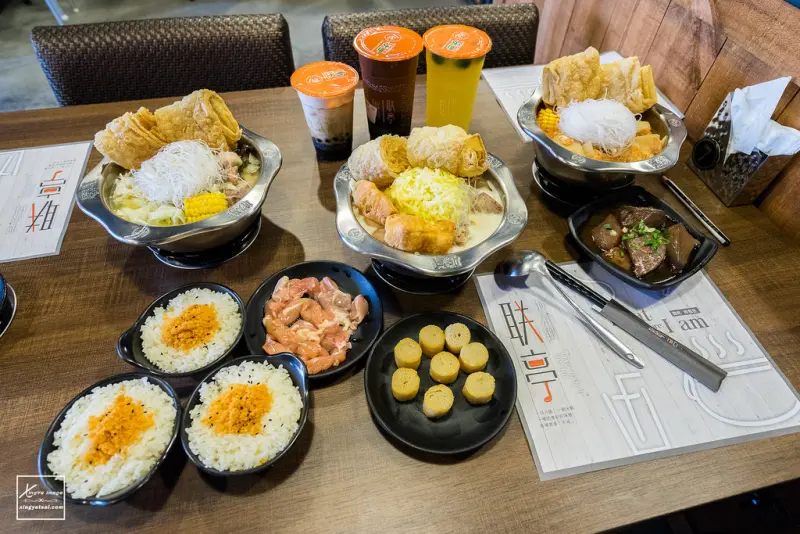 台中大里｜【联亭泡菜鍋大里店】享食新選擇～店內提供大份量小火鍋、現調手搖飲