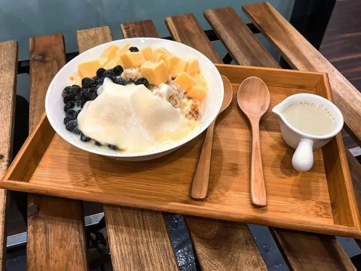 台中西區．冰品 | 好豆堂商號 | 天然有機豆花 手炒糖水湯底～料多實在吃完非常有飽足感！