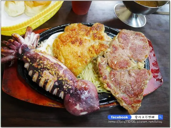 【新莊/美食】超浮誇牛排！三併海陸餐只要300元！不收服務費、還有餐包、飲料、濃湯、冰淇淋通通都給你~飄也香牛排館