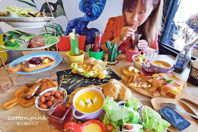 台中大里早午餐推薦|晨光手作料理坊義大利麵全天候供應，壽星還能免費加麵或是飲料升級加油桶！ - 棉花糖的天空