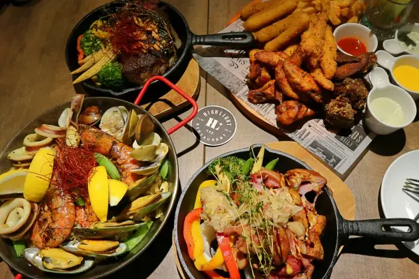 台北｜大安食記 × Highlight Restaurant，流連運動餐酒吧，品嘗夜晚的大人味