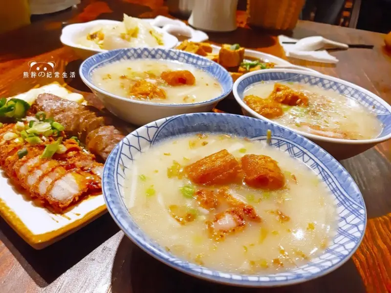 【台中南屯】台客燒肉粥，2020米其林必比登美食小吃，南屯區的深夜食堂，古色古香的裝潢，猶如進入鄉下阿嬤古厝，喚起兒時記憶