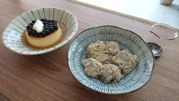 高雄~敘。Catch up~夏日平價甜點~必吃手作焦糖布丁~熱河街/高醫美食~              