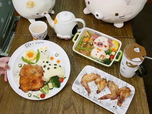 果子．幸福料理-新北永和頂溪站超萌便當，純手工飯糰還可以指定造型，店內提供兒童遊戲區讓爸媽也能放鬆用餐