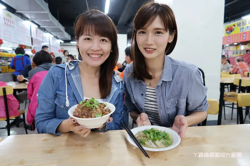 新竹竹蓮市場二樓美食街小吃店家大公開 - ㄚ綾綾單眼皮大眼睛