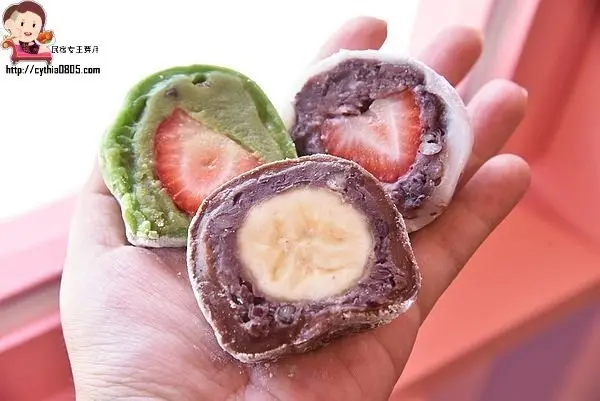 平鎮超可愛的粉紅手作大福專賣店，超好拍，薄皮大福內餡飽滿好吃，會是另一波IG熱門點