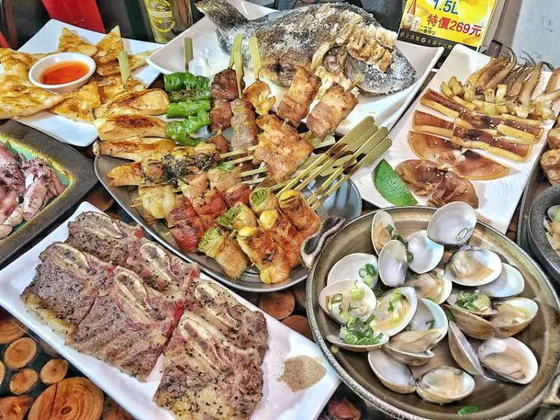 台南宵夜推薦【火熊串燒】日式獨家風味串燒 宵夜聚餐好選擇 內文有新菜單|台南美食 