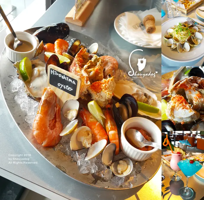 【海鮮餐酒館】吃海鮮就是要配美酒! 花酒蔵海鮮吧 Aplus Grill & Seafood Bar