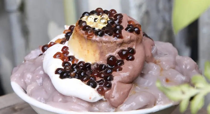 台南美食-芯芯要去【清水堂】~神奇芋頭冰，浮誇界翹楚最新代表力作