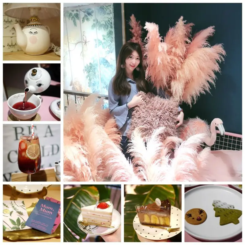【新竹美食】Mum,Mum饅饅好食 x PUREE。浪漫粉紅色系聖誕節跨年 ‧ 新竹超好拍照甜點店 ‧ IG網美熱門打卡景點。草莓蛋糕‧香蕉巧克力蛋糕好好食。