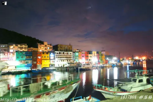 【基隆。中正】夜拍台版水岸威尼斯。正濱漁港。IG打卡熱門景點