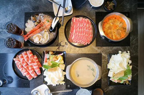 【父親節聚餐選擇】左營新光三越 全新開幕 豪華冰封海鮮盅 征服你的味蕾 九勺日式涮涮鍋