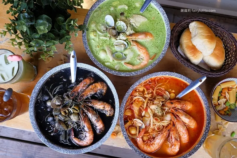 日本爆紅義式湯麵開到台灣，澎湃海鮮用料整碗舖滿滿，吃到整個嘴發軟！