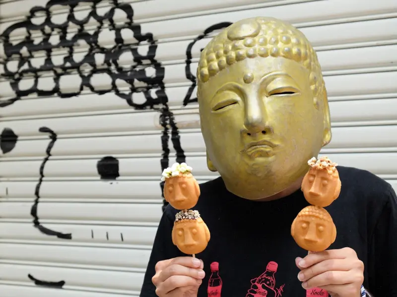 台中雞蛋糕︳大佛雞蛋糕-DIY幫大佛做頭髮，就在台灣惠蓀咖啡審計店