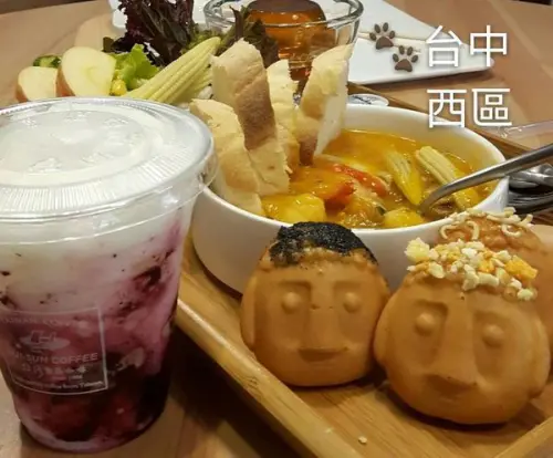 【台中】審計新村好吃的惠蓀咖啡早午餐好玩的DIY幫大佛設計髮型