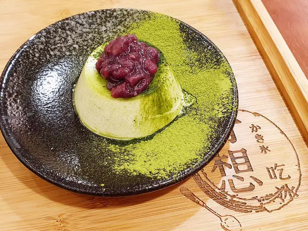 ♪中山站。好想吃冰 かき氷♬ 原鮮烏龍麵。抹茶布丁。糯米糰子