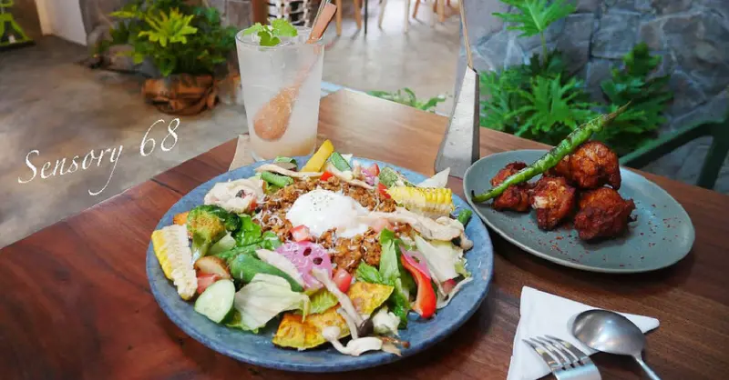 【台南美食】Sensory 68 🌿 沉浸在都市內的一座溫式森林 ❘❘ 享受鬧中取靜的優雅用餐時光