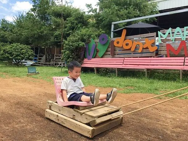 【旅遊】數十種木製玩具，免費入場餐點好吃老闆很佛心，親手打造孩子們純樸兒時回憶溜小孩一整天必去公老坪休閒農場