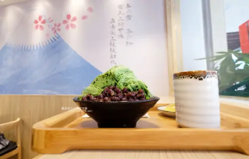 台中西區│春雪冰の屋-來吃抹茶雪花冰囉 - 藍色起士的美食主義