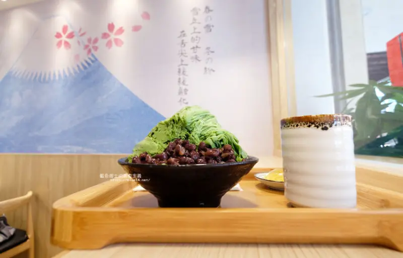 台中西區│春雪冰の屋-來吃抹茶雪花冰囉 - 藍色起士的美食主義