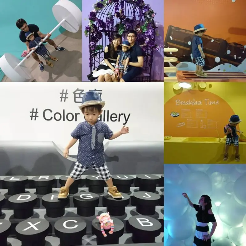 高雄~色廊展 color gallery~大膽玩色彩~15種主題場景~好拍到不要不要的~              