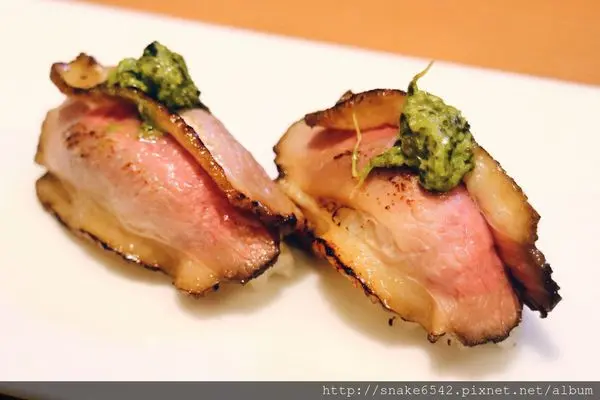 【法竹壽司すし私密廚】台南北區 無菜單 創意料理 預約制 法式肉燥飯 櫻桃鴨壽司