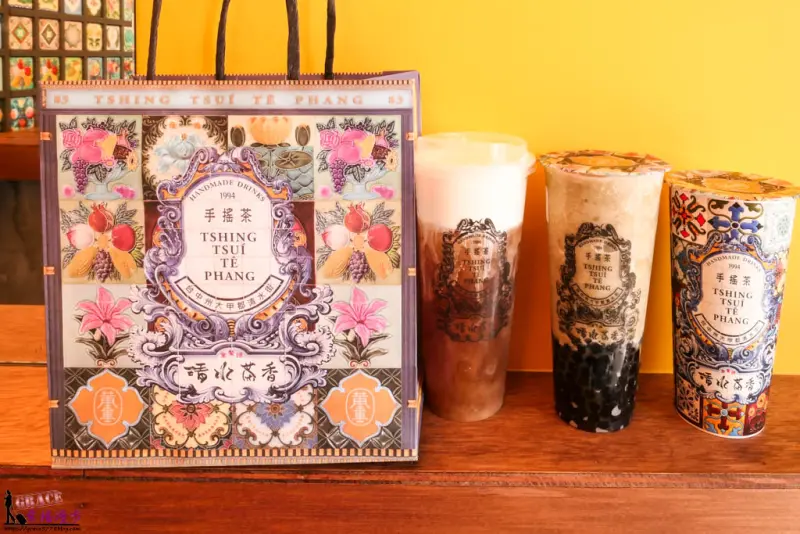 台中市清水茶香  復古風格的手搖茶飲，在地24年的老字號飲料店重新出發，大推綠豆沙系列飲品