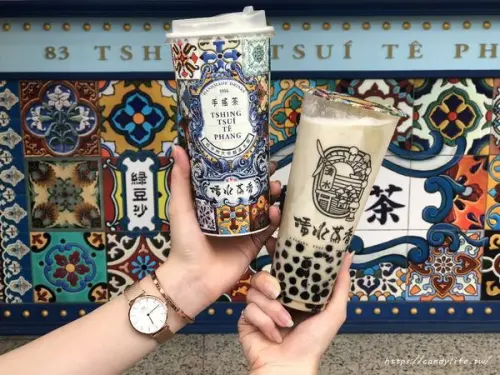 台中美食│清水茶香〃清水20幾年老店重新裝潢，超復古花磁磚美到一個不行～              