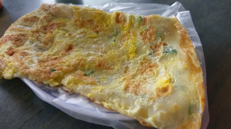 「來去吃早餐」大推粉漿蛋餅比臉還大＠冬山豆漿姑