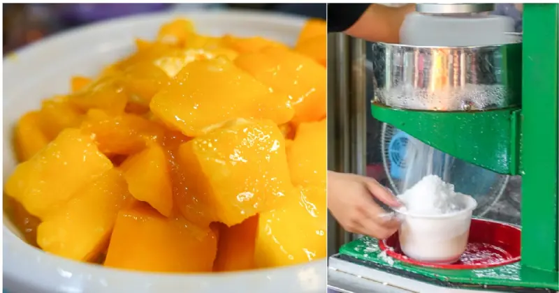 五股美食》凌雲路芒果冰(廖家檳榔) 清涼消暑古早味刨冰只要60元！蜜芋頭 五彩水果冰 - 艾莉絲愛旅行