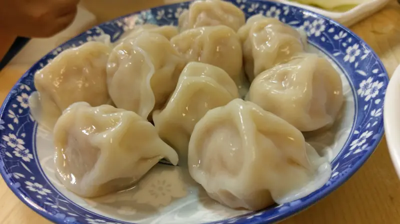 「新北板橋吃喝」雞汁水餃汁多飽滿又大顆＠丹紅食坊 