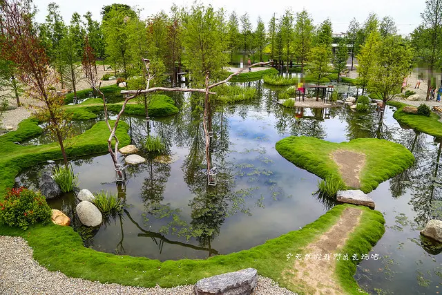 澄霖沉香味道森林館。台版兼六園。愛心湖畔。製香體驗所。沉香故事館。