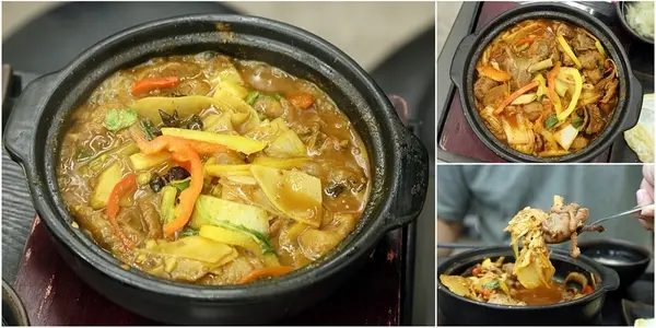 【台南美食】國民砂鍋美食黃燜雞！好吃到再添兩碗白飯啦：來道黃燜雞米飯        
      