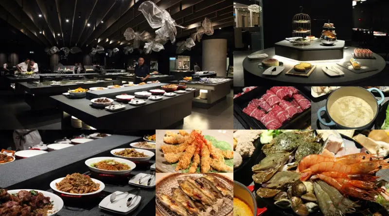 台南美食-芯芯要去【蜜蜜仙境】~全新開幕!台南Buffet新勢力|澎湃海鮮|精緻甜點|異國料理|新鮮現打果汁|超cool分子液態氮冰淇淋