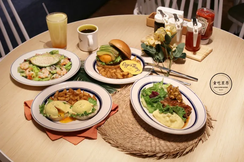 【台北信義】Eggsn Things 微風松高1F．全台首店分享！來嚐嚐夏威夷經典風味鬆餅！