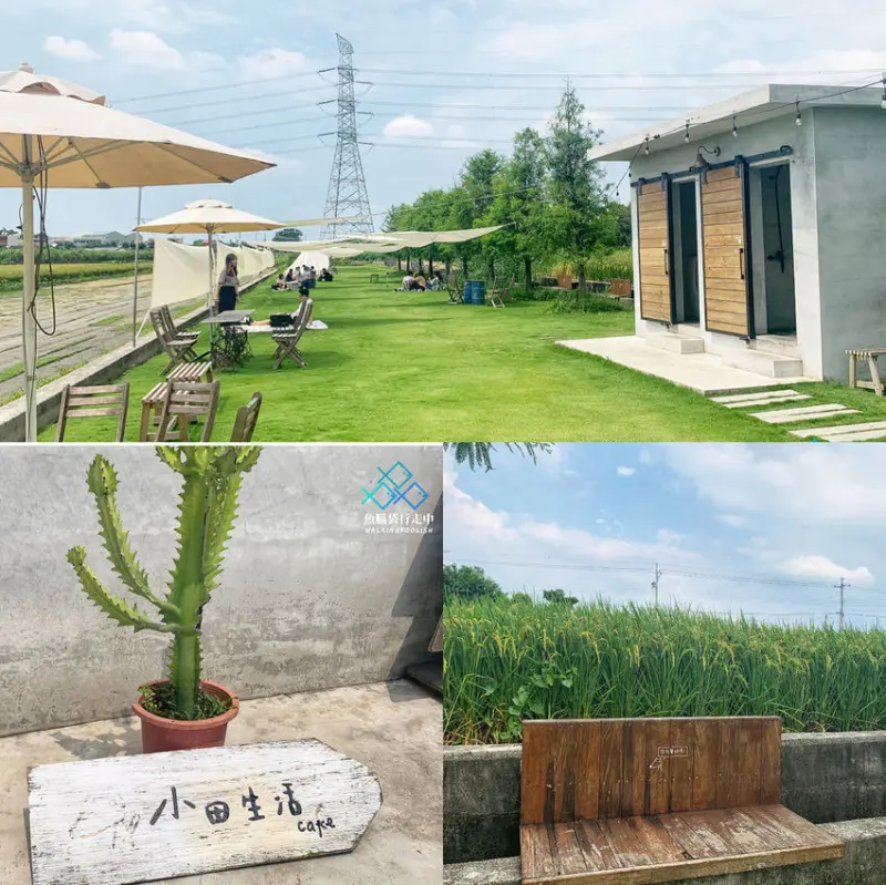 彰化網美打卡景點│小田生活mmm，席地而坐的田中野餐樂趣（魚腦袋行走中X宋宋迪。食。尚。樂。活）