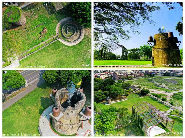 【雲林。林內】是誰遺失了巨大棒棒糖? 歷史建築林內舊庄役場。寶隆紙廠。原台灣三菱製紙所辦公廳舍