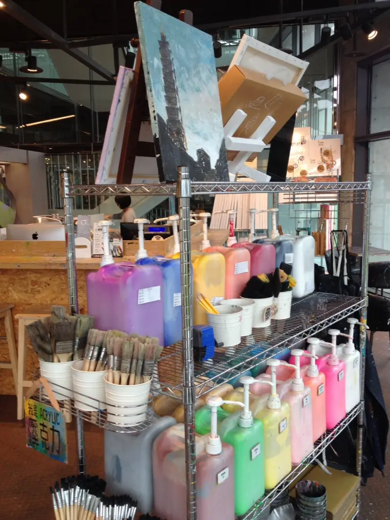 【台北下午茶】The Escape Artist松菸誠品-繪畫咖啡廳