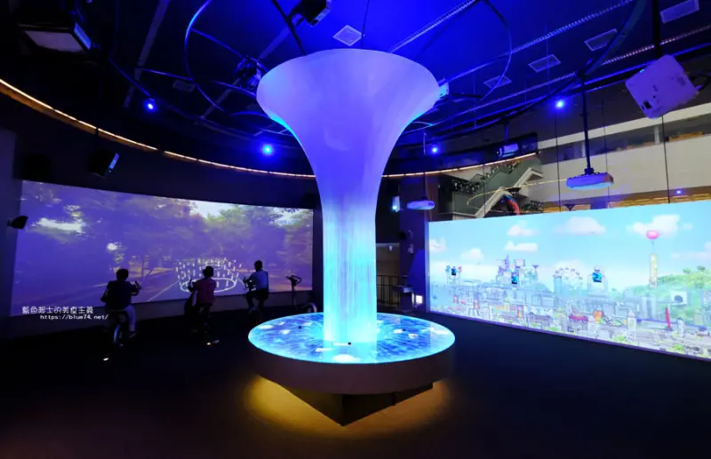 台中西屯│台中願景館-以四大主題區多媒體互動認識台中城市之美.有大型手繪牆面.互動光雕.360度環景照片喔 - 藍色起士的美食主義