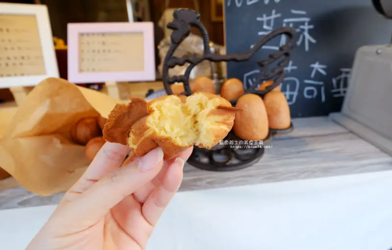 台中沙鹿│雞蛋說-文青風雞蛋糕.光田醫院附近美食點心 - 藍色起士的美食主義
