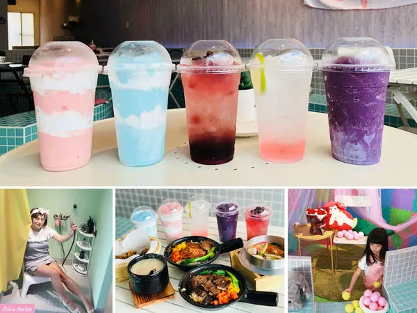 【新竹早午餐分享】菓然 Just Juice，網美必去的少女系餐廳。優格冰沙、果昔、餐點、氣氛萌翻天！隨便拍都能傳IG！